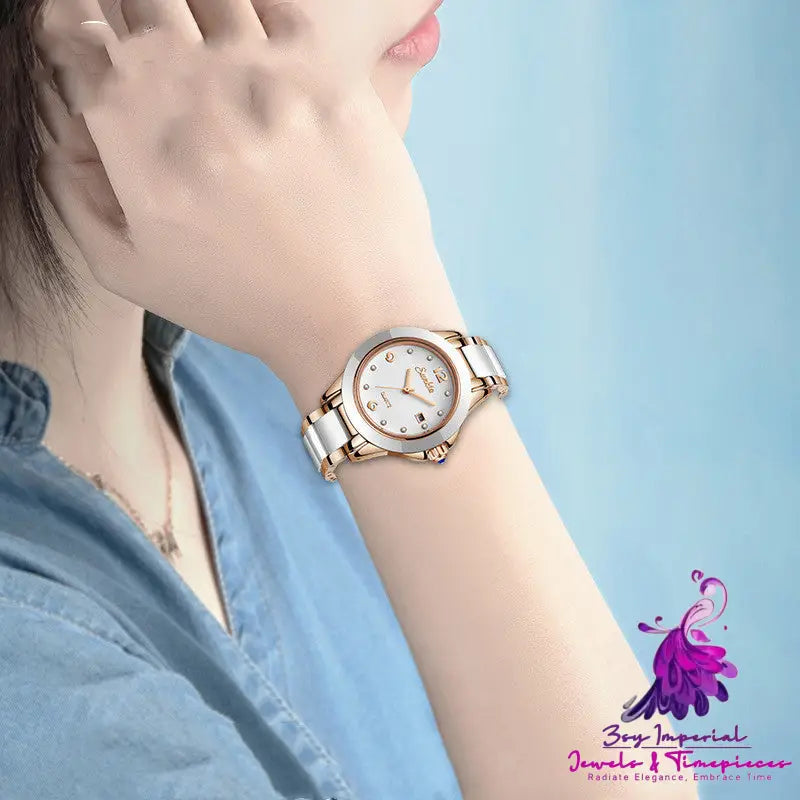 Rose Gold Fashion Women’s Watch