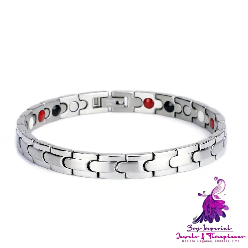 Simple Stainless Steel Pure Titanium Bracelet