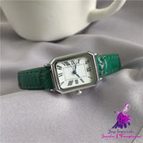 Square Belt Quartz Watch