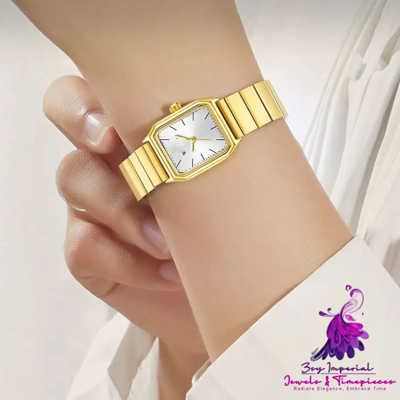 Fashion Square Waterproof Watch for Women