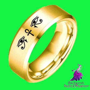 Fashion Titanium Steel Ring