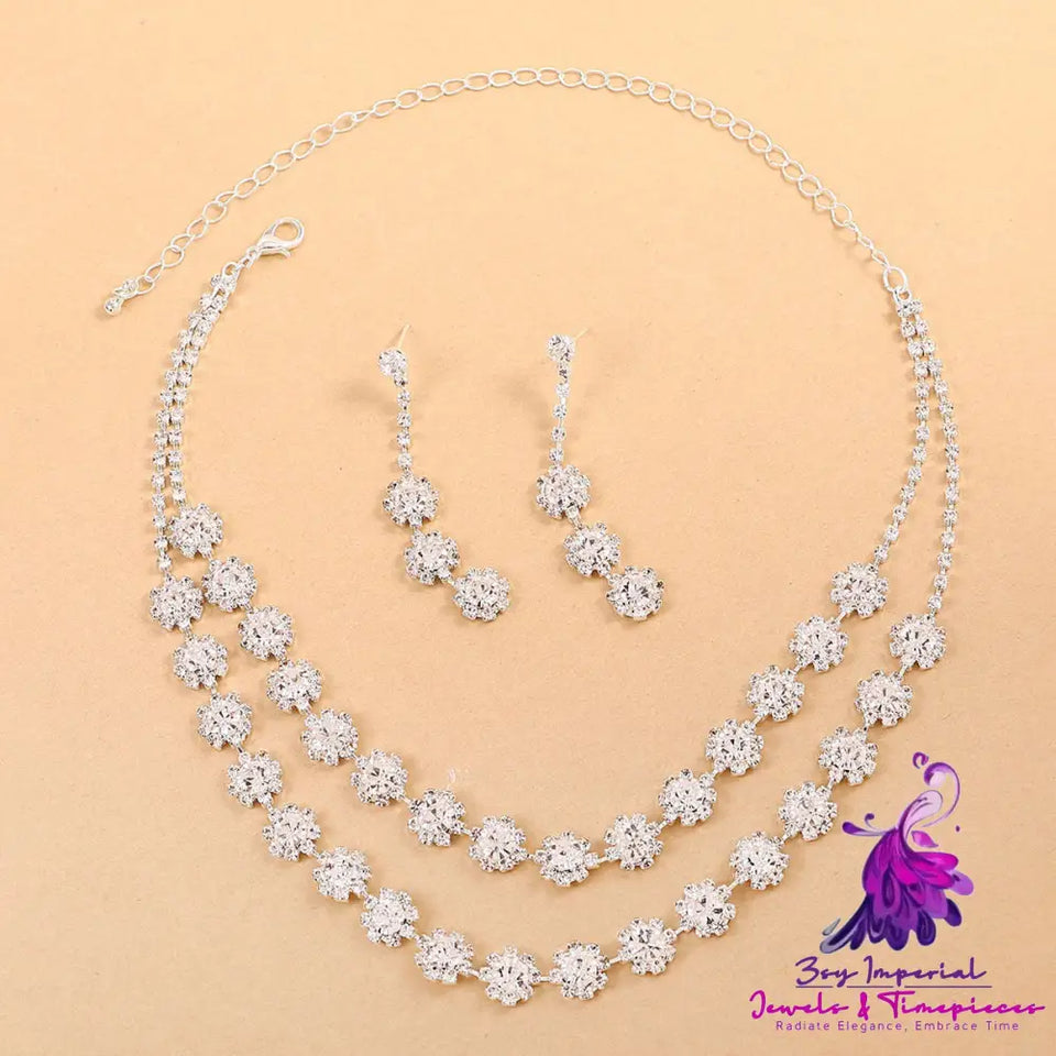 Fashion Style Necklace Earring Set