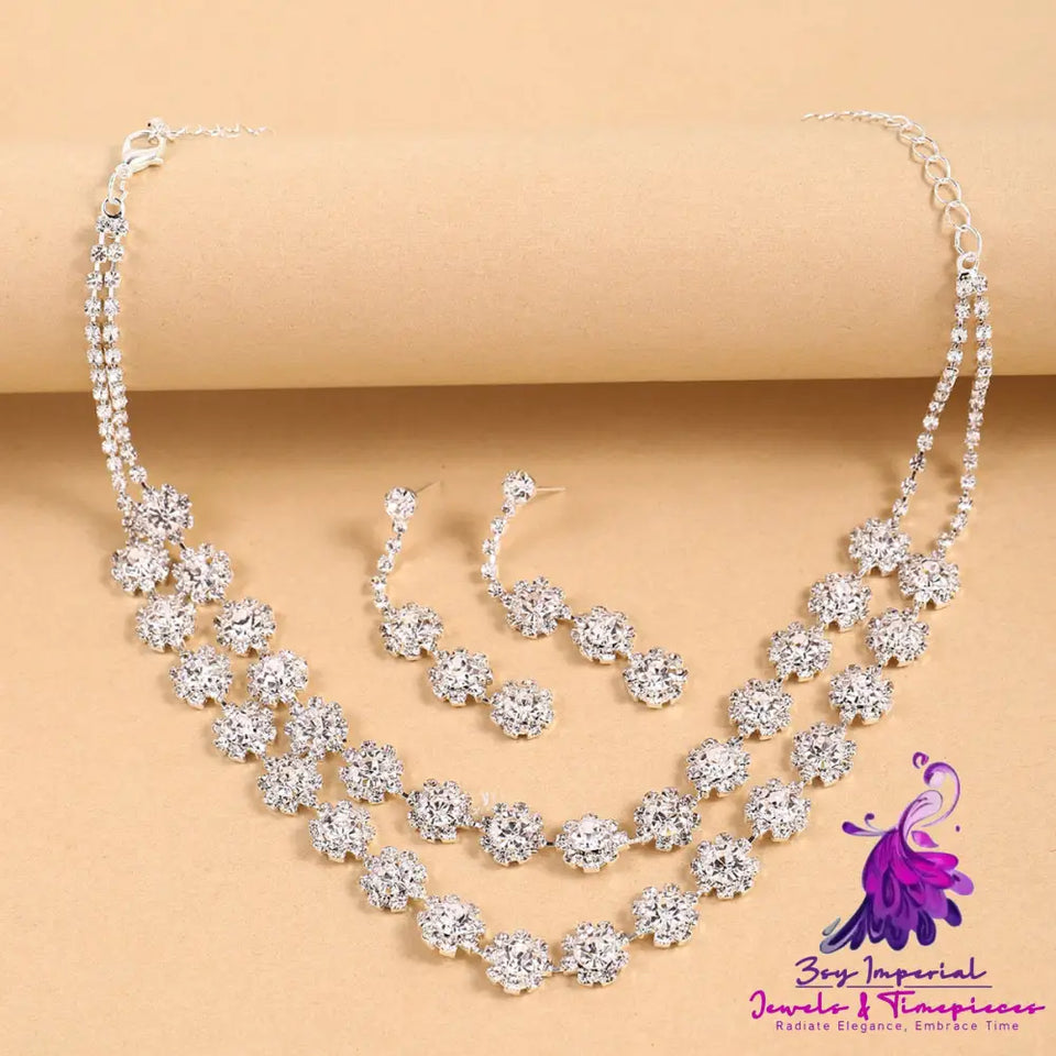 Fashion Style Necklace Earring Set