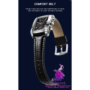 Fashion Trend Men’s Needle Belt Quartz Watch