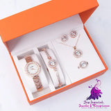 Fashion Trend Quartz Watch Set