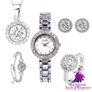 Fashion Trend Quartz Watch Set