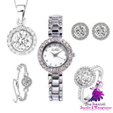 Fashion Trend Quartz Watch Set