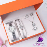 Fashion Trend Quartz Watch Set