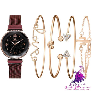 Starry Sky Magnetic Fashion Bracelet Watch