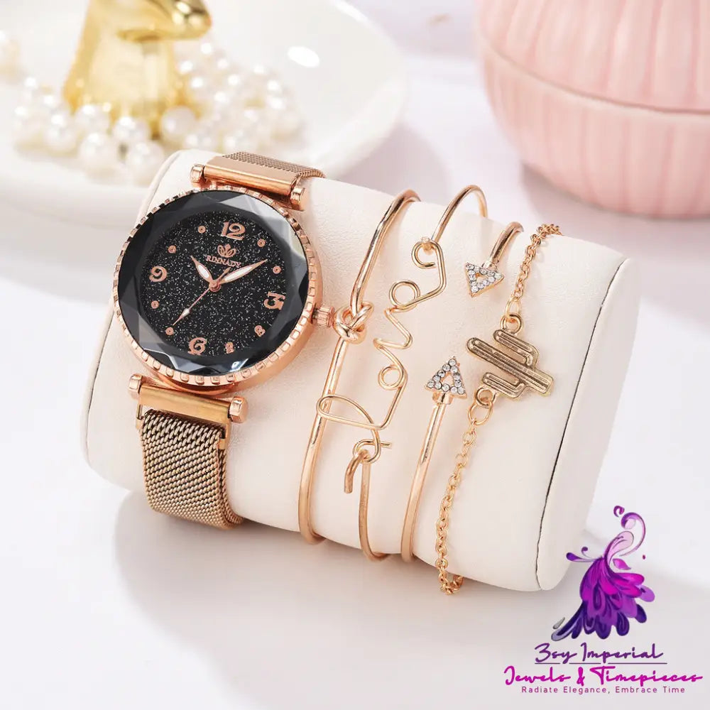 Starry Sky Magnetic Fashion Bracelet Watch