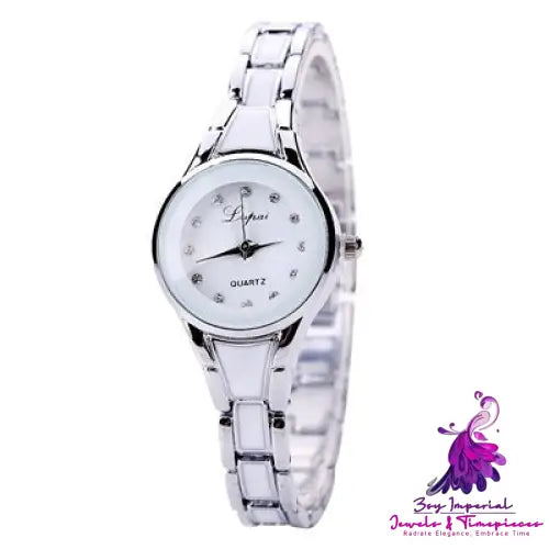 Fashion Round Dial Ladies Watch