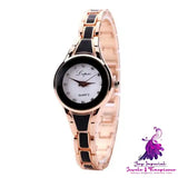 Fashion Round Dial Ladies Watch