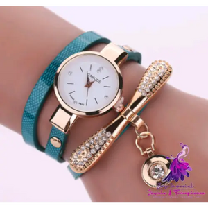 Fashion Ladies Thin Belt Watch