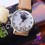 Fashion Leisure Lovely Puppy Quartz Watch