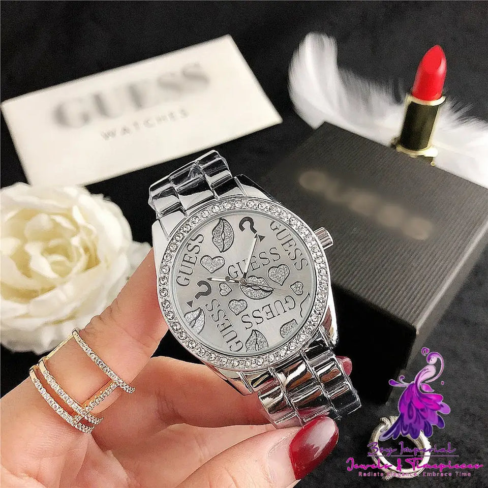 Trendy Quartz Watch Set for Men and Women