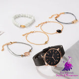 Trendy Quartz Watch Set for Women