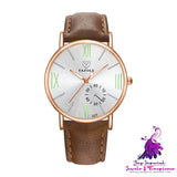 Luminous Fashion Quartz Watch for Women