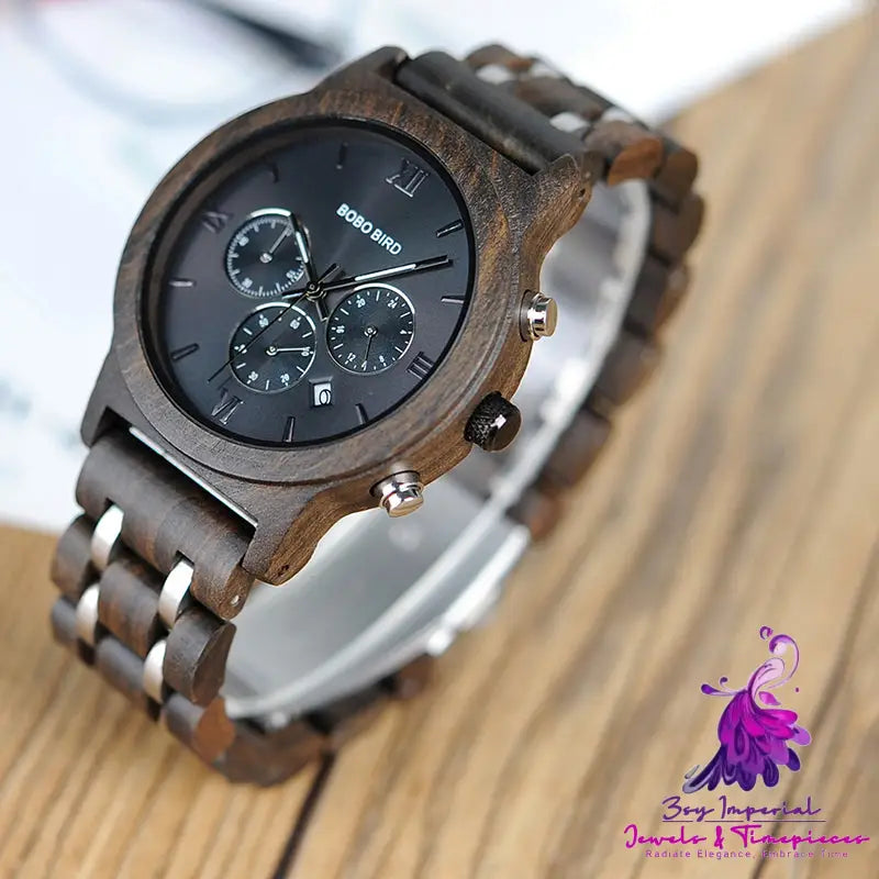 Wooden Quartz Watch