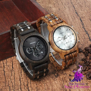 Wooden Quartz Watch