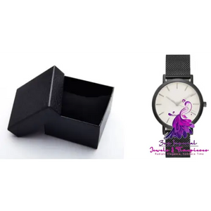 Stylish Steel-Band Quartz Watch