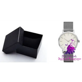 Stylish Steel-Band Quartz Watch