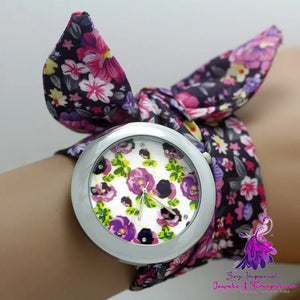 Fashion High-Quality Fabric Watch