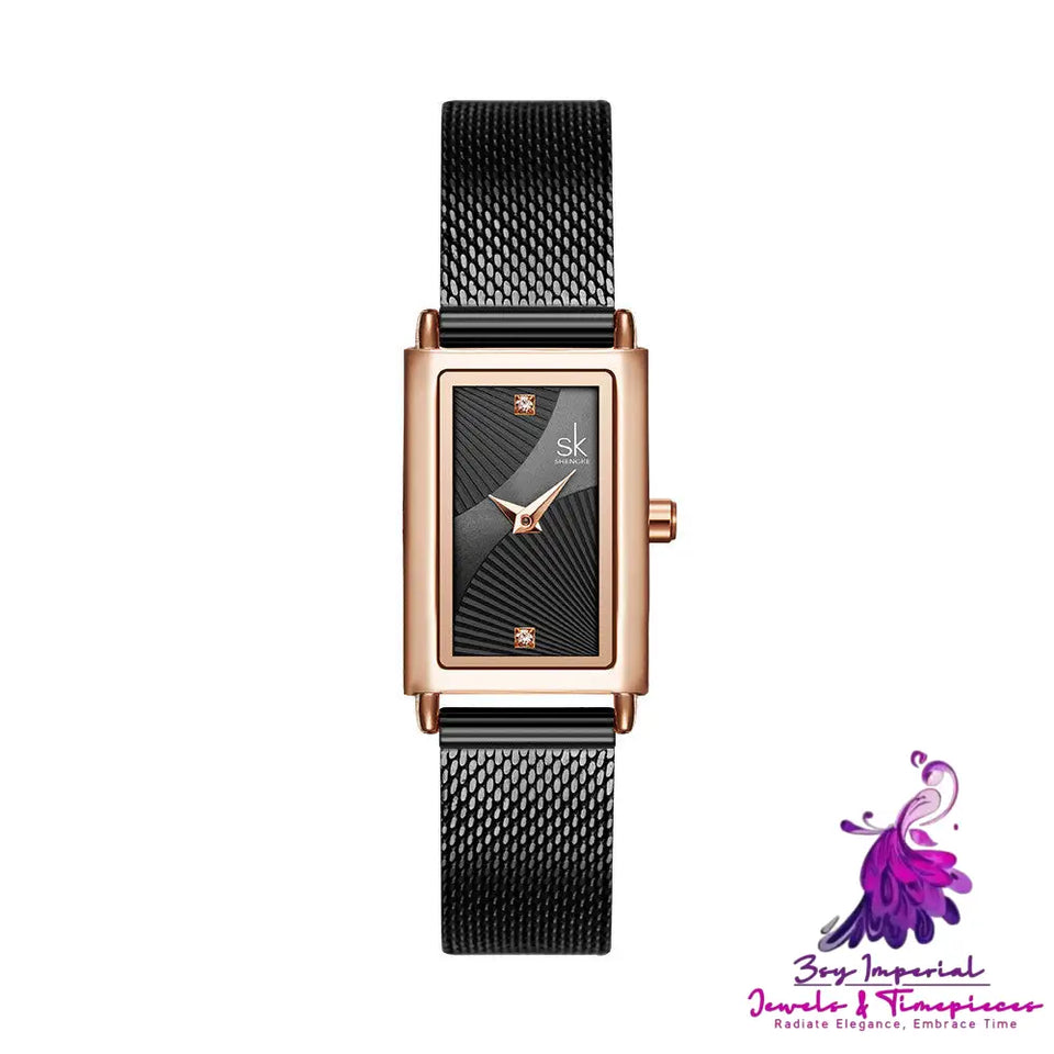 Fashion Mesh Strap Women’s Watch