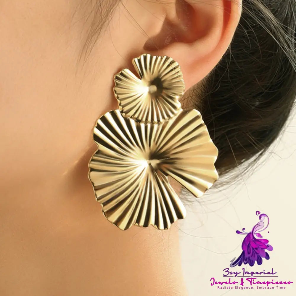 Fashionable Sequin Earrings