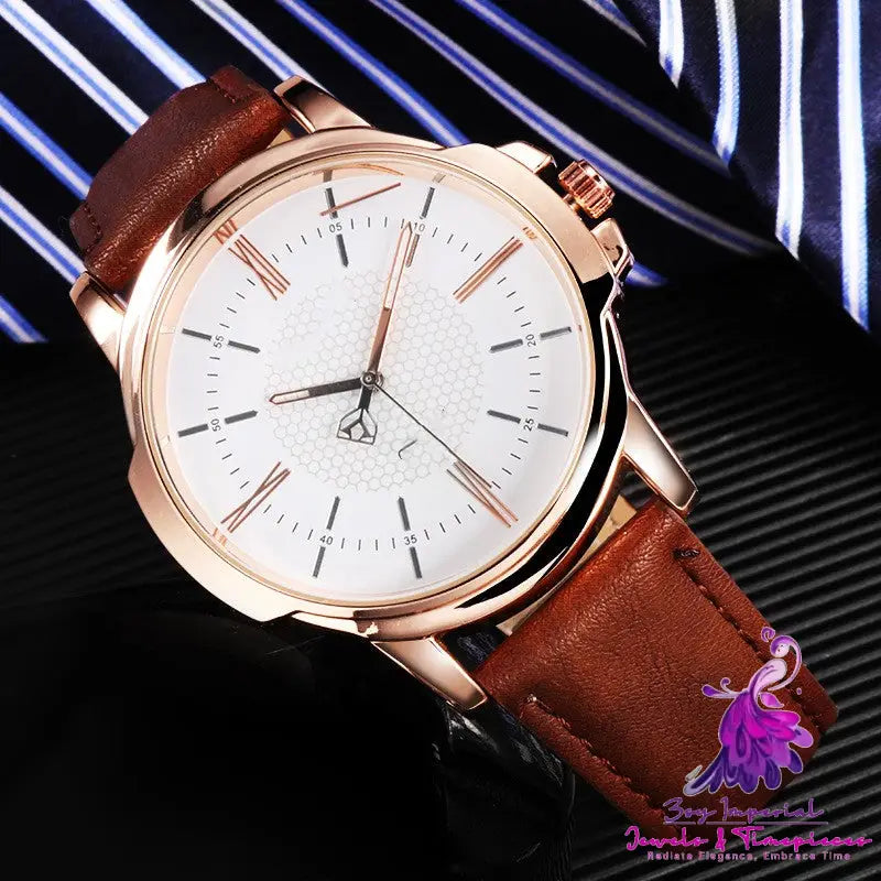 Simple and Fashionable Men’s Belt Watch