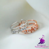 Fashion Personality Bow Ring Female