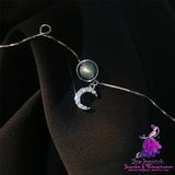 Silver Moonlight Unicorn Necklace