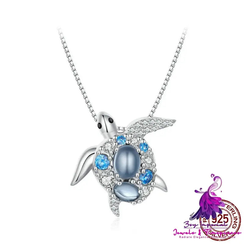 New Silver Turtle Necklace