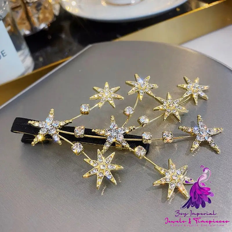 Femininity Star Rhinestone Hairpin