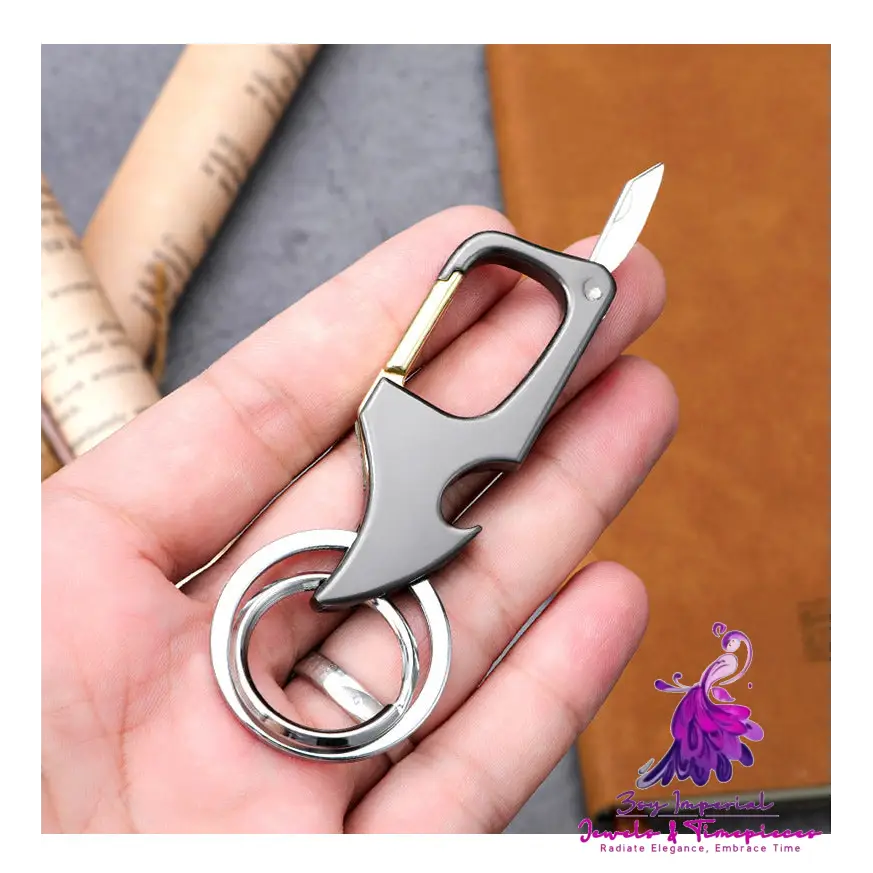 3 In 1 Fidget Spinner Keychain