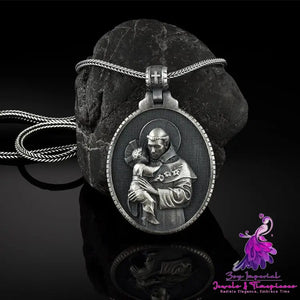 Figure Head Savior Necklace