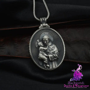 Figure Head Savior Necklace