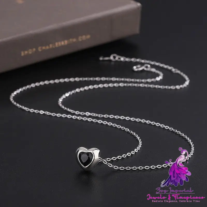 Small Love Ins Clavicle Chain Necklace