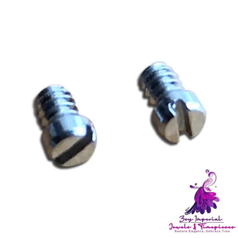 Fine Steel Watch Buckle Setting Screw