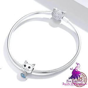 Cute Cat And Fish Jewelry Accessories