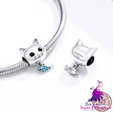 Cute Cat And Fish Jewelry Accessories