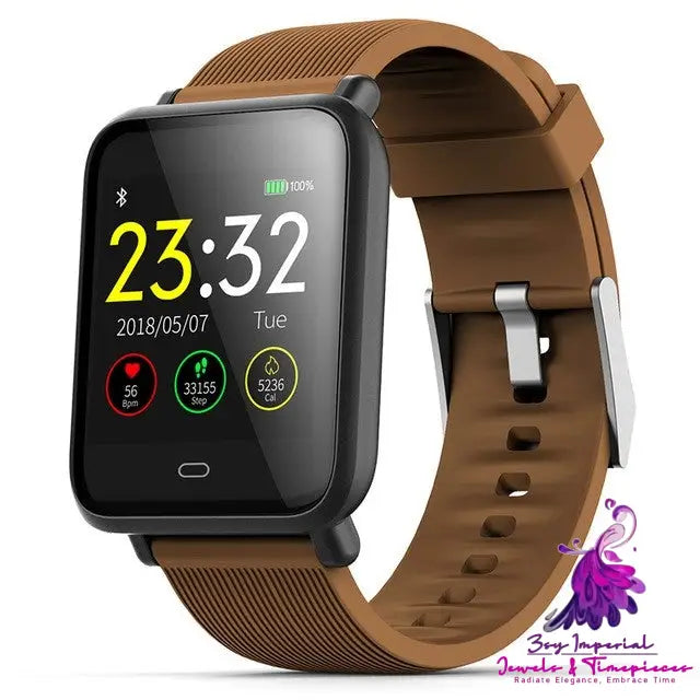 IP67 Heart Rate Bluetooth Fitness Smart Watch for Q9