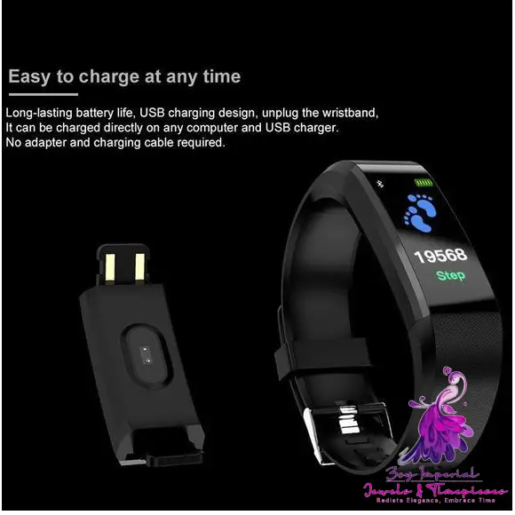 Smart Bracelet with Heart Rate Monitor