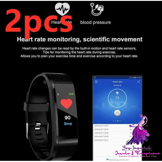 Smart Bracelet with Heart Rate Monitor