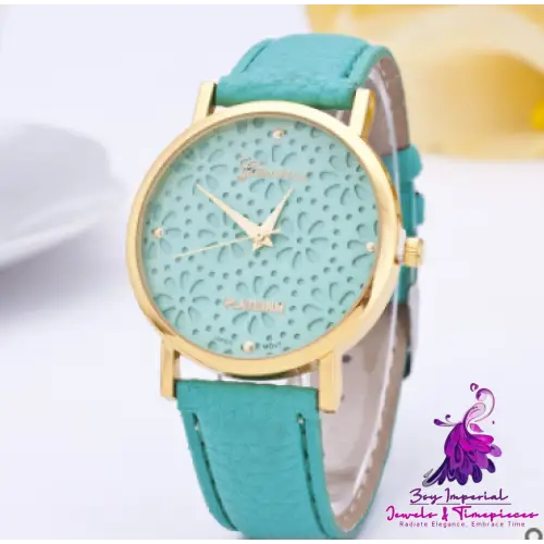 Geneva Flower Ladies Watch