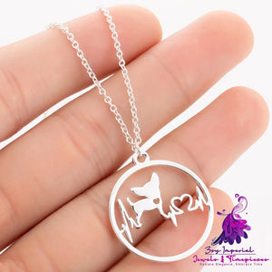 Pet Footprints Necklace