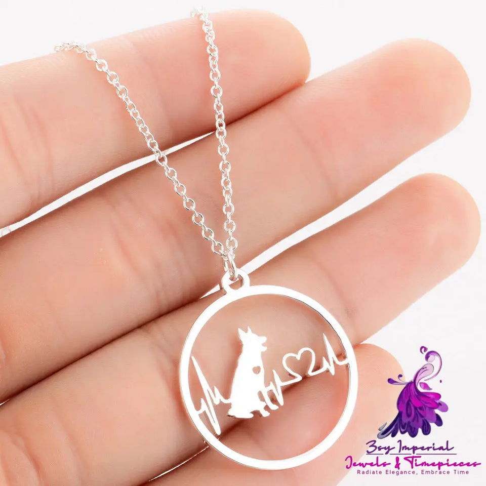 Pet Footprints Necklace