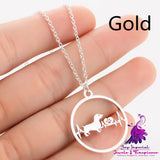 Pet Footprints Necklace