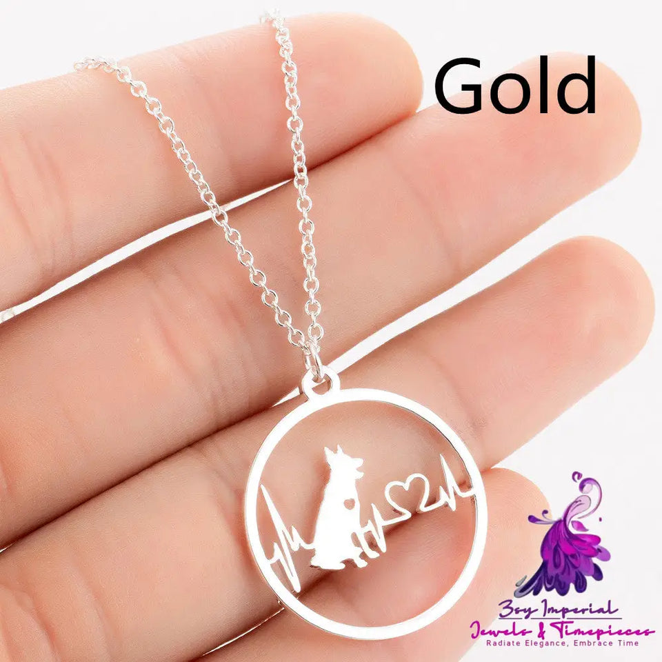 Pet Footprints Necklace