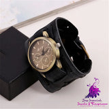 Retro Cowhide Foreign Trade Watch