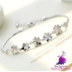 Four-leaf Clover Bracelet